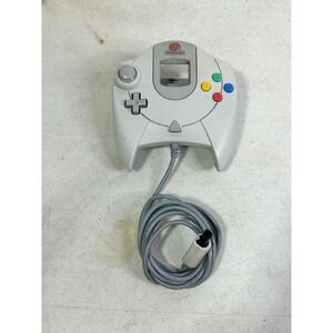 Sega Dreamcast Controller White Wired HKT-7700 OEM First Party Video Game Pad